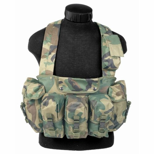 Nosný systém Chest Rig - Woodland