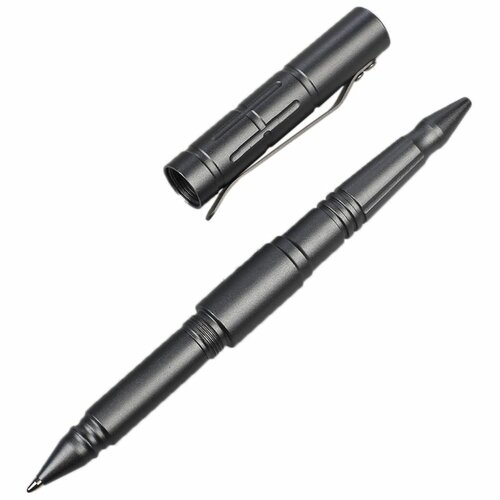 Taktické pero DEFENSE stříbrné 