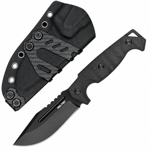 Taktický nůž MIL-TEC Ridge G10 s Kydex pouzdrem - černý