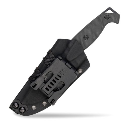 Taktický nůž MIL-TEC Ridge G10 s Kydex pouzdrem - černý