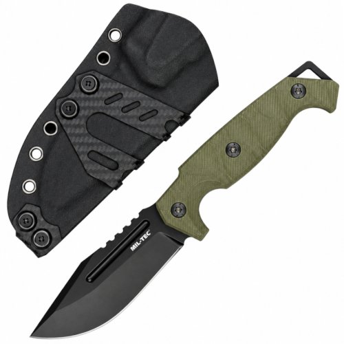 Taktický nůž MIL-TEC Ridge G10 s Kydex pouzdrem - olivový