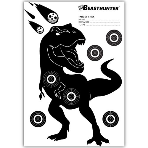 Terč silueta DINOSAURUS Beast Hunter 10ks