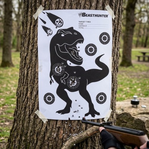Terč silueta DINOSAURUS Beast Hunter 10ks