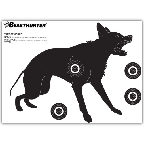 Terč silueta DIVOKÝ PES Beast Hunter 10ks