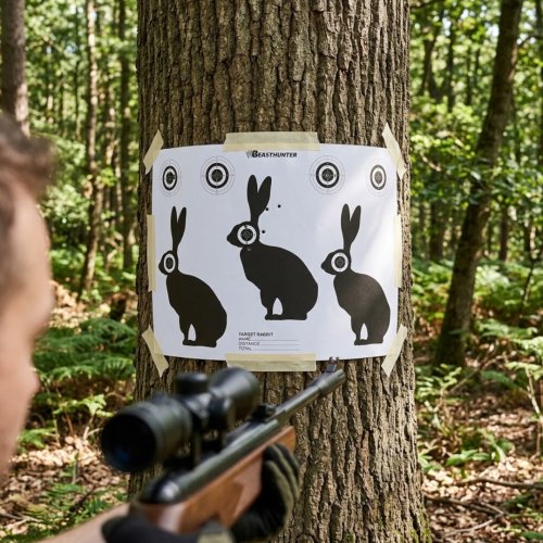 Terč silueta ZAJÍCI Beast Hunter 10ks