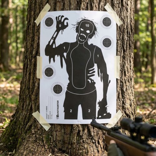 Terč silueta ZOMBIE Beast Hunter 10ks