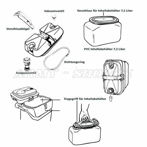 Termoska Švédská Armáda 13L