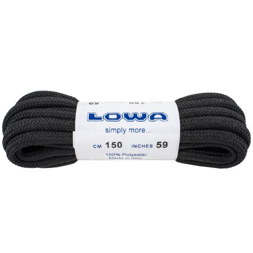 Tkaničky LOWA 150cm ČERNÉ