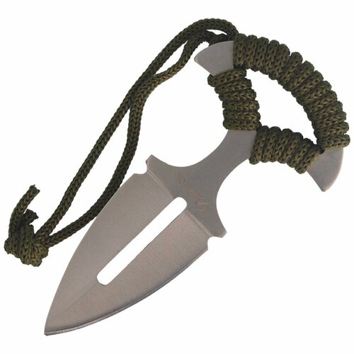 Tlačná dýka ALBAINOX paracord ZELENÝ