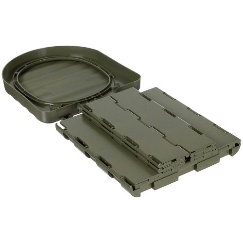 Toaleta CAMPING skládací přenosná khaki