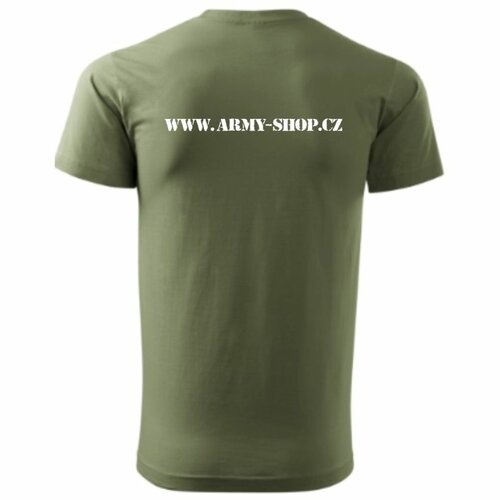 Triko reklamní ARMYSHOP s potiskem