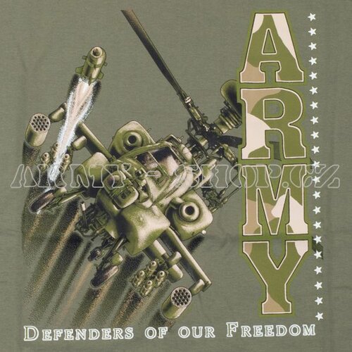 Triko olivové DESIGN ARMY 4