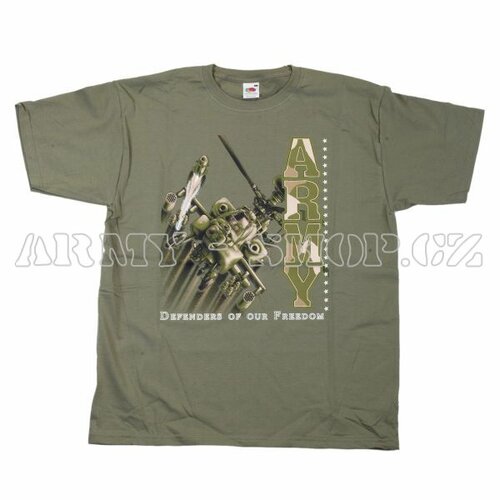 Triko olivové DESIGN ARMY 4