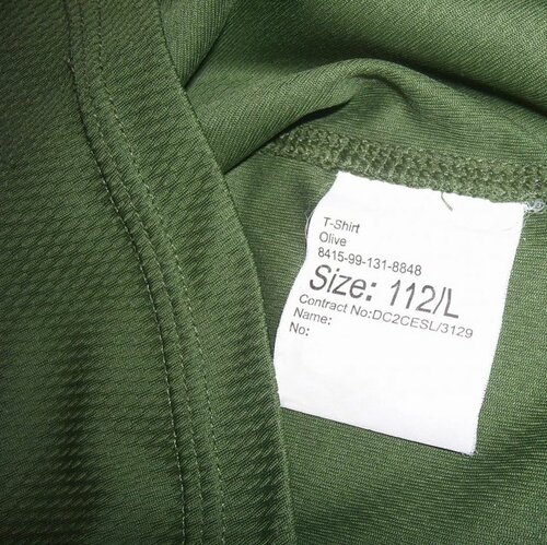 Termoregulační triko orig. Britské oliv