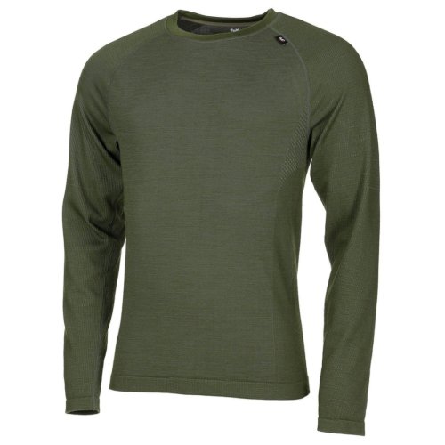 Triko funkční MERINO FoxOutdoor OLIV