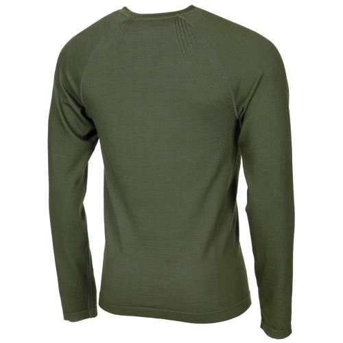 Triko funkční MERINO FoxOutdoor OLIV