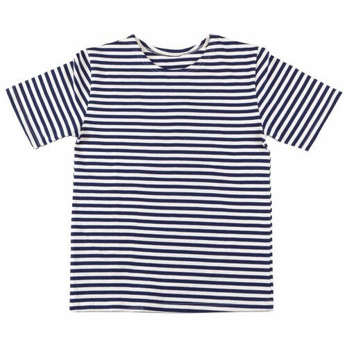 Triko Ruské DĚTSKÉ kr. rukáv modré pruhy