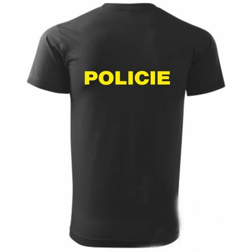 Triko s potiskem POLICIE