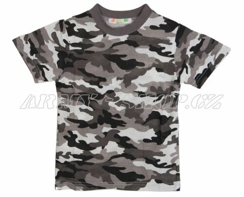 Tričko Dětské maskáčové CITY