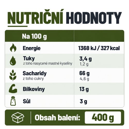 Trvanlivý plátkový konzervovaný chléb 400g