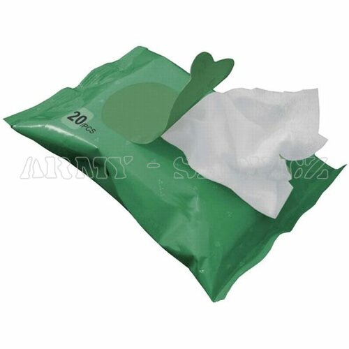 Čistící dekamuflážní ubrousky