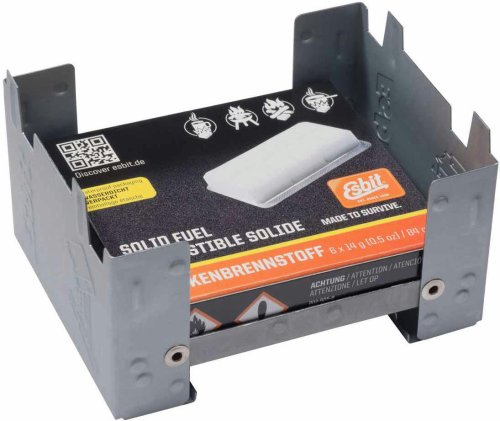 Vařič typ postýlka ESBIT + líh 6x14g