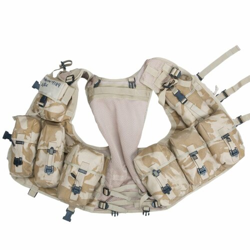 Taktická vesta orig. BRITSKÁ - pouštní