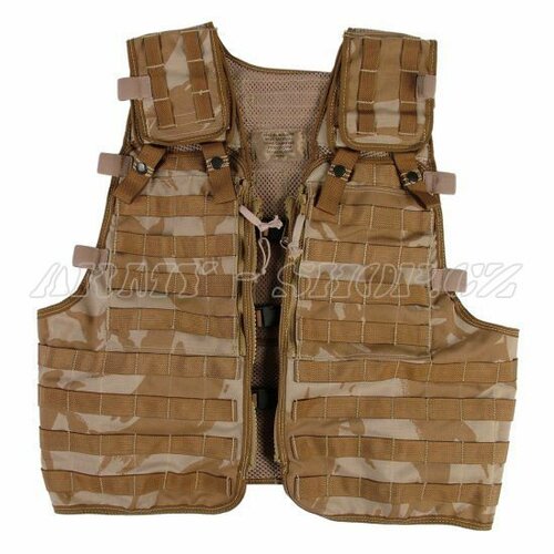 Taktická vesta MOLLE british desert