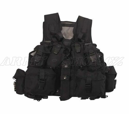 Taktická vesta SQUAD - černá
