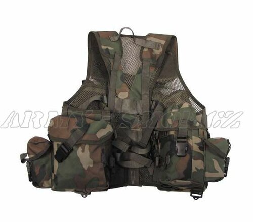 Taktická vesta SQUAD - woodland