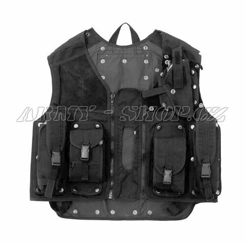 Taktická vesta RANGERS černá