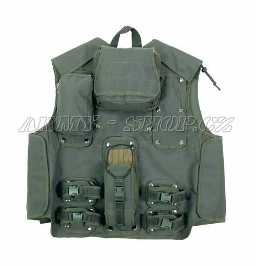 Taktická vesta RANGERS olivová