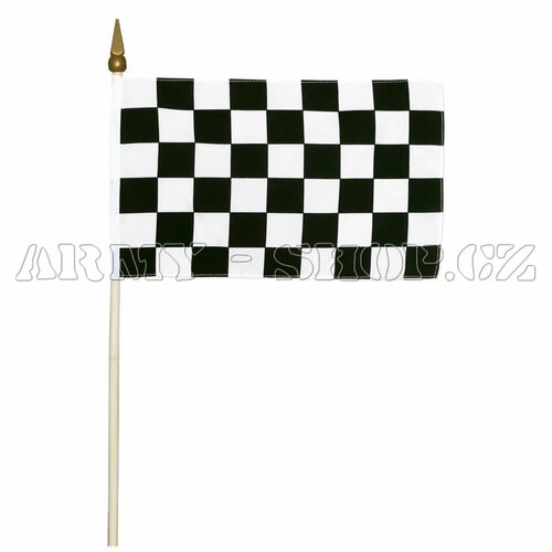 Vlajka RACING malá 30x45cm