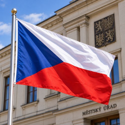 Vlajka České republiky 90 × 150 cm – česká státní vlajka