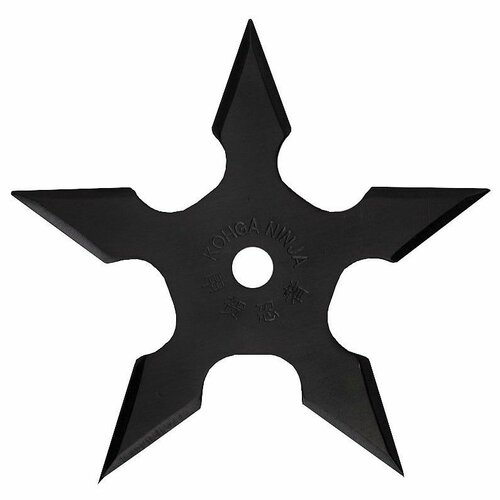 Hvězdice NINJA černá 5 cípů