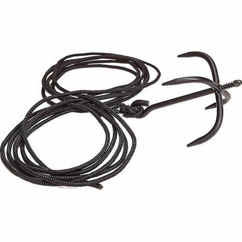 Kotva vrhací ANKER s lanem 10m ČERNÁ Mil-Tec