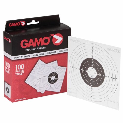 Terče pro vzduchovku GAMO 14x14cm  100ks