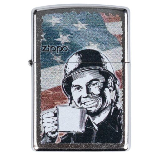 Zapalovač ZIPPO G.I. Joe Coffee