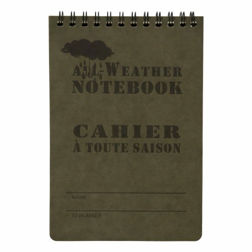 Zápisník voděodolný ALL WEATHER LARGE