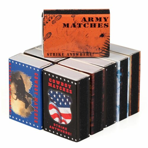 Samoškrtací zápalky COWBOY 