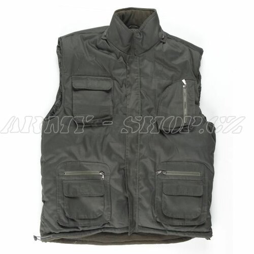 Zateplená vesta  JEEP  olivová