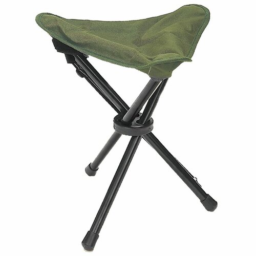 Skládací židle  Trojnožka   Olivová