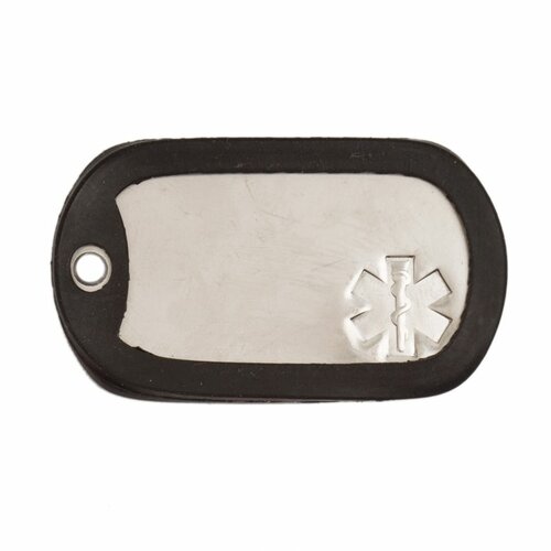 ID známka MEDICAL Stříbrná