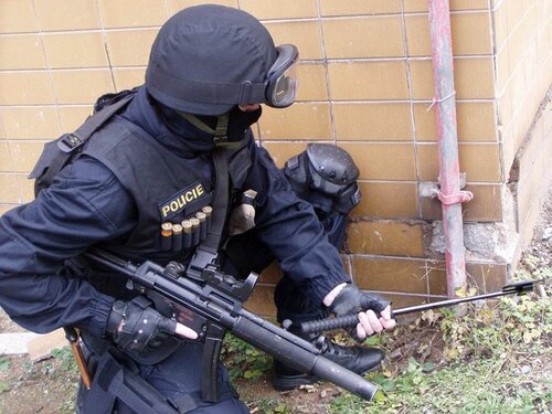 Zrcátko k teleskopickemu obušku EXB + pouzdro