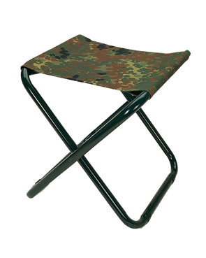 Skládací židle  Camping - mini  - BW camo