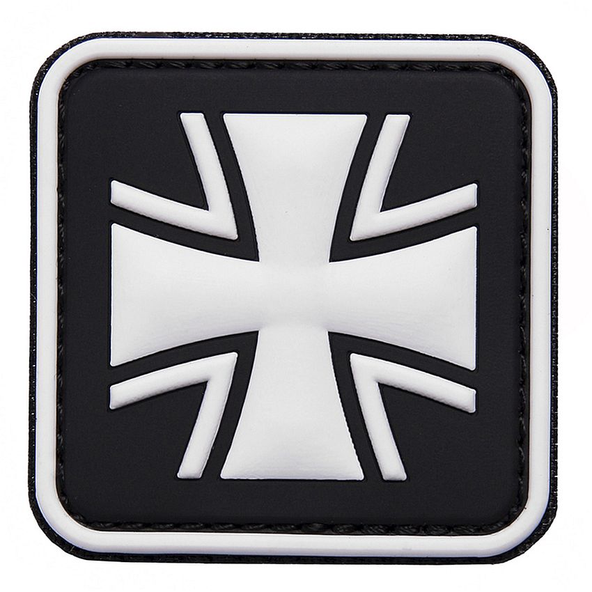 Nášivka GERMAN CROSS black velcro 3D PVC