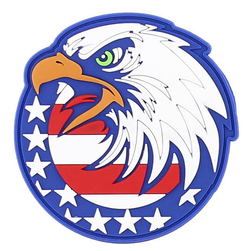 Nášivka AMERICAN EAGLE velcro 3D PVC