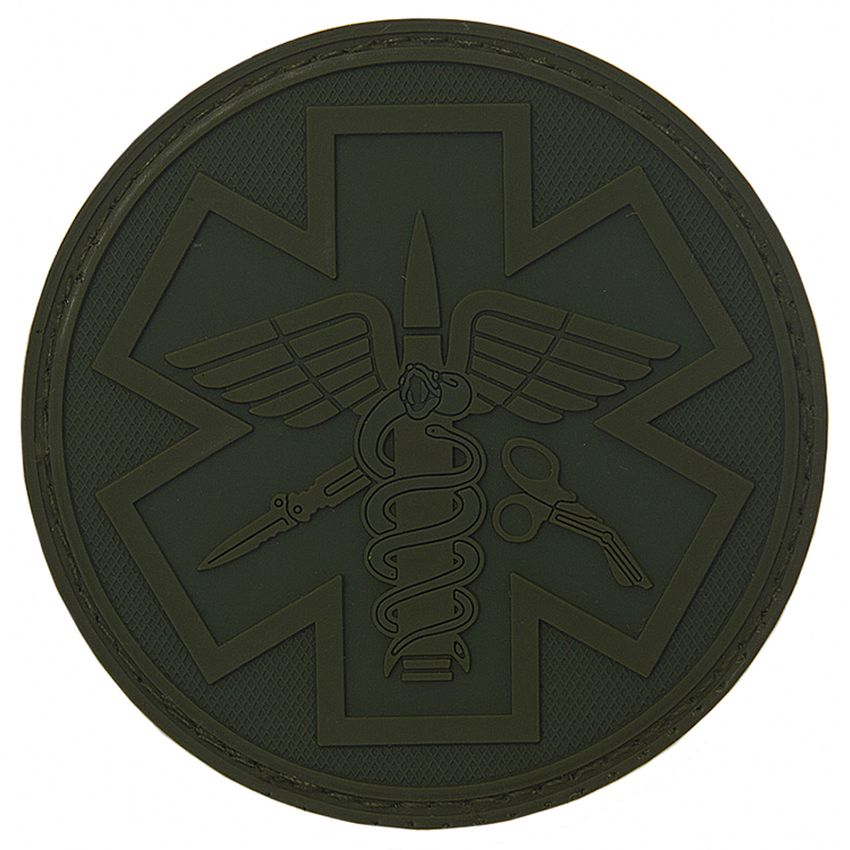 Nášivka PARA MEDIC velcro 3D PVC bojová