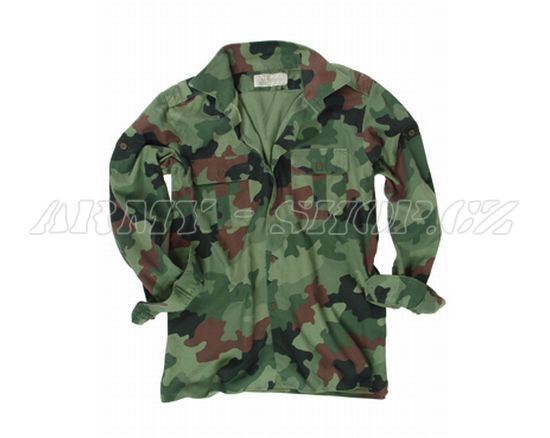 Košile - Srbská Armáda