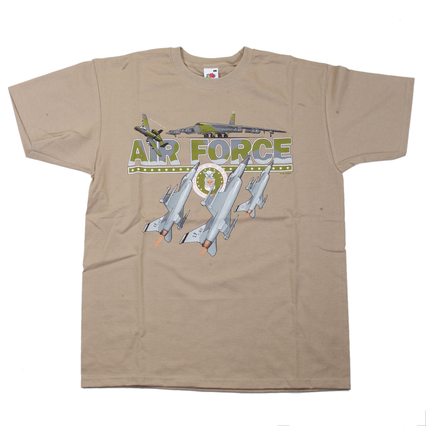 Triko béžové DESIGN AIRFORCE 2